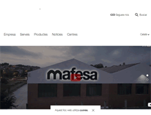Tablet Screenshot of mafesa.com